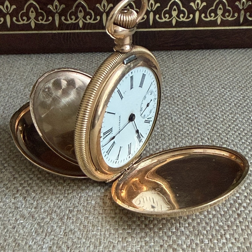 Antique Waltham Pocket Watch, Grade Seaside Model 1891